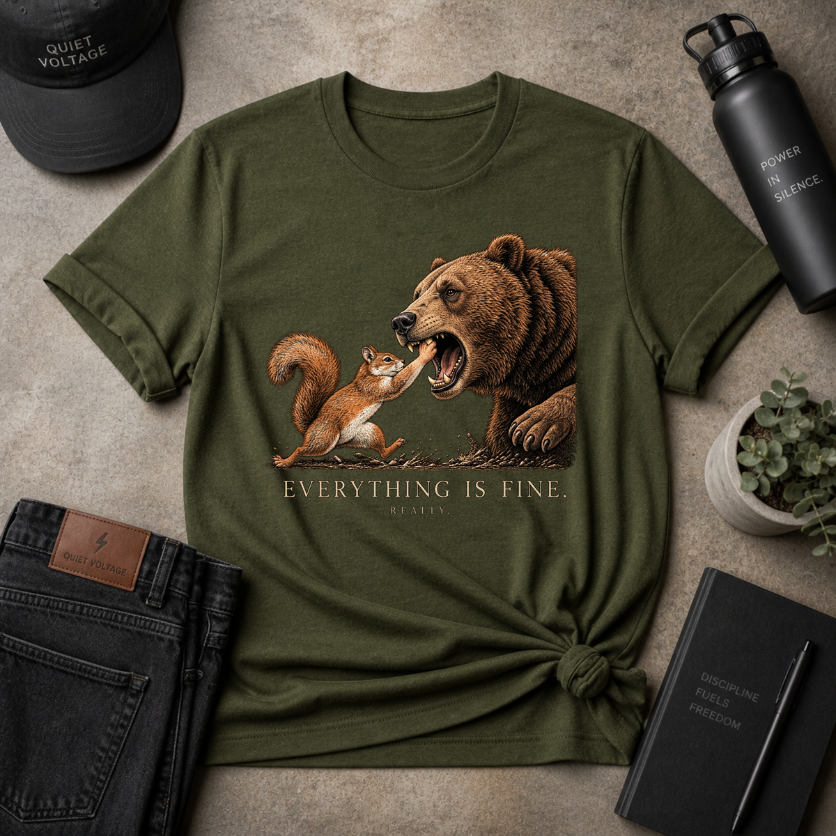 Everything Is Fine Tee