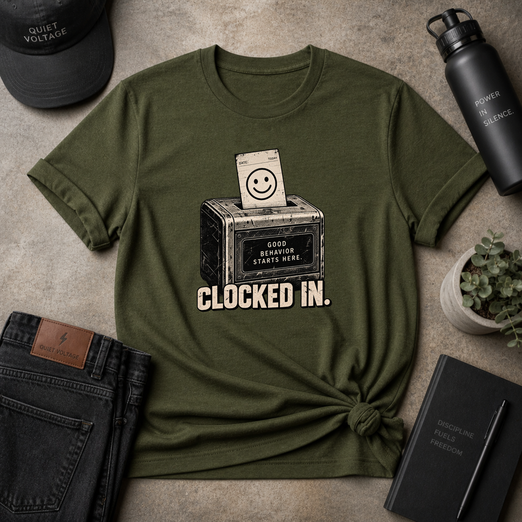 Clocked In Tee