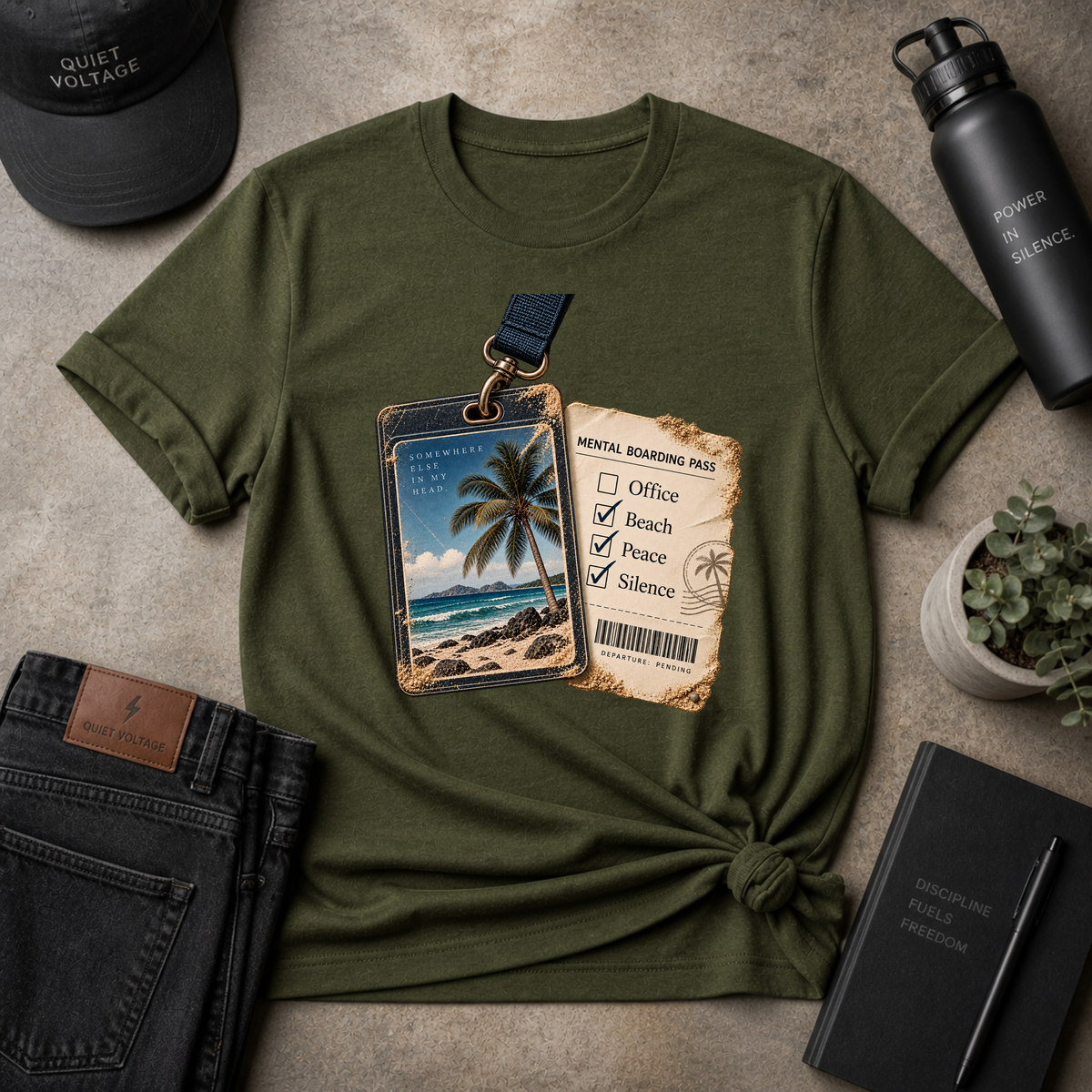 Boarding Pass Tee