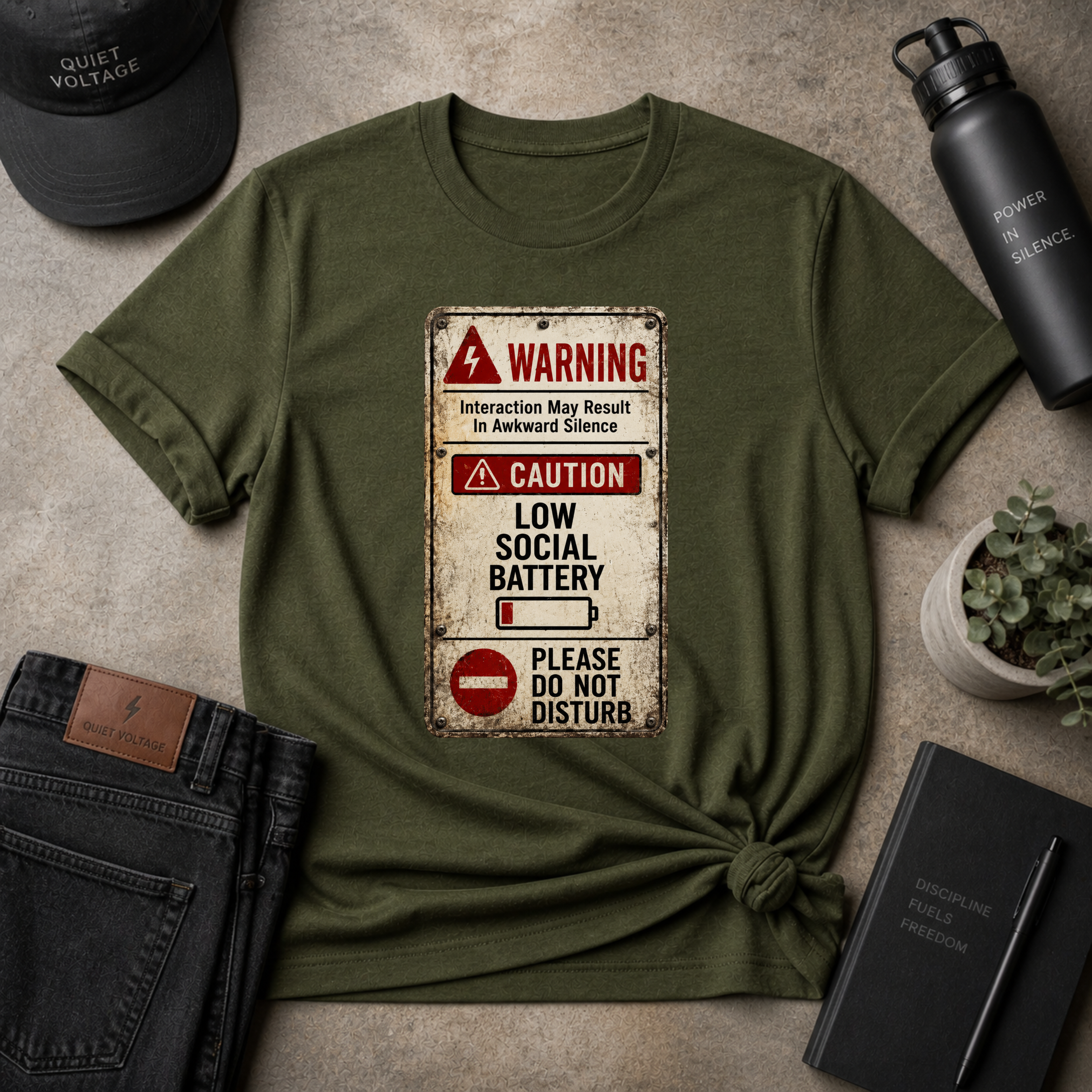 Awkward Silence Tee