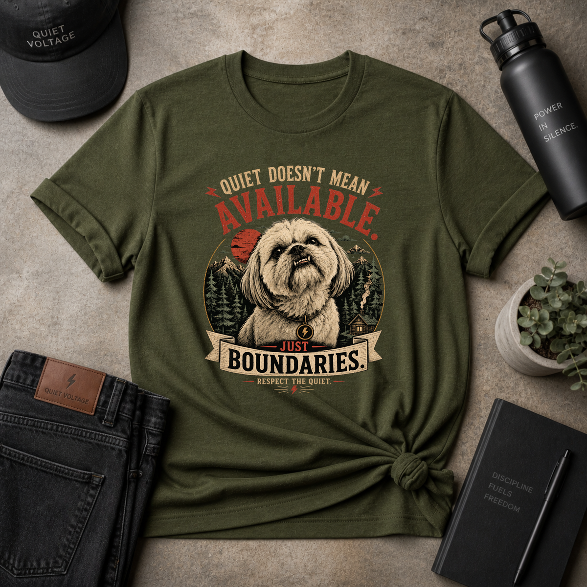 Quiet Doesn't Mean Available Tee