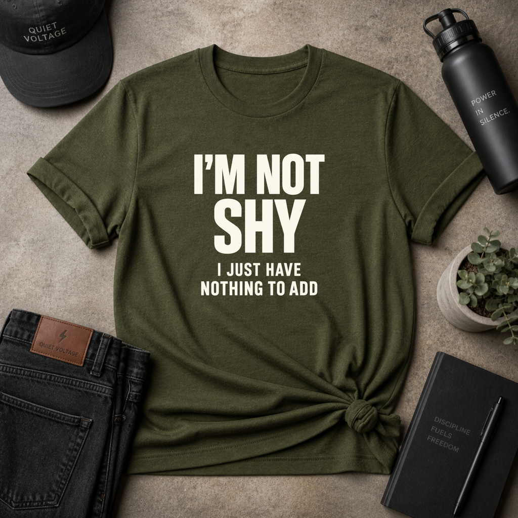 I'm Not Shy Tee