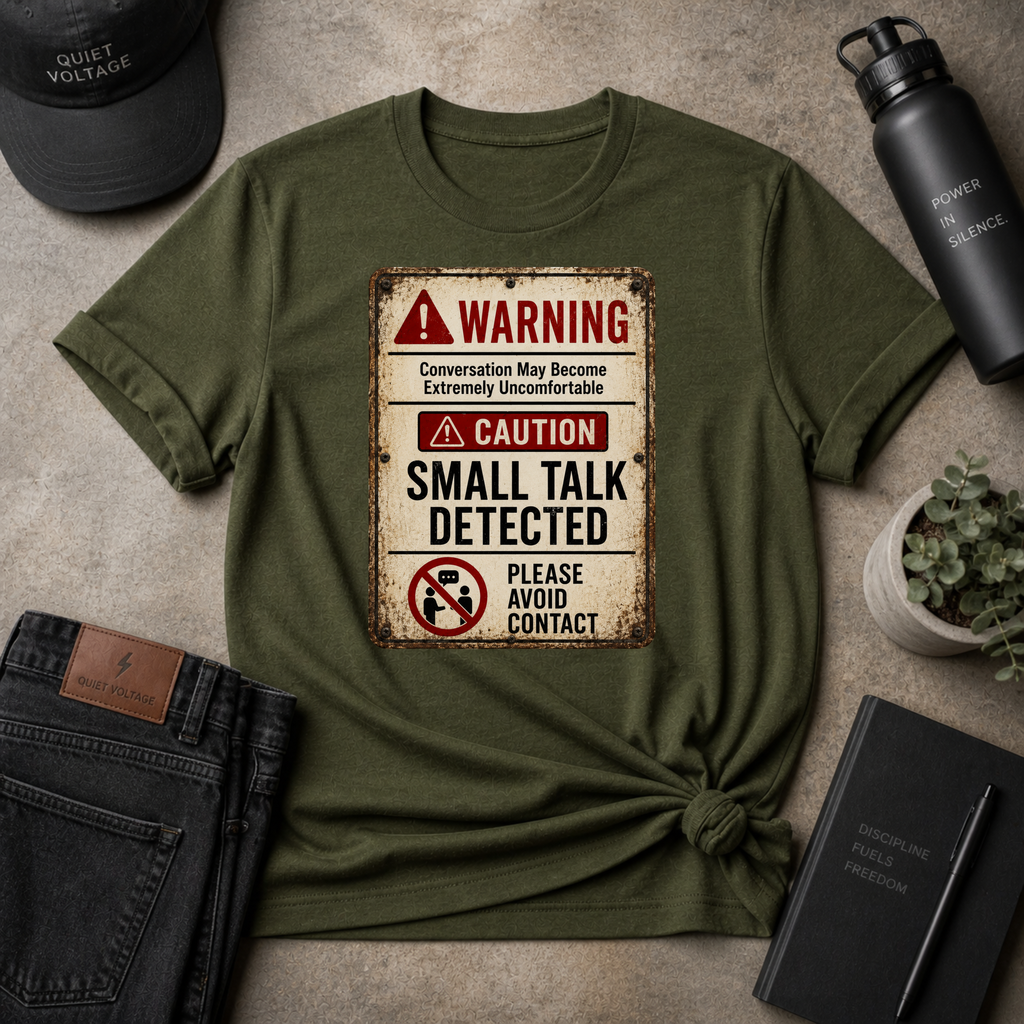 Small Talk Detected Tee
