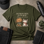 Introverts In Public Tee