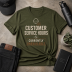Customer Service Hours Tee