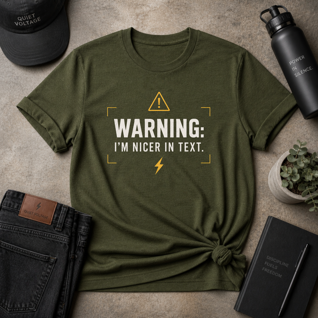 Nicer In Text Tee