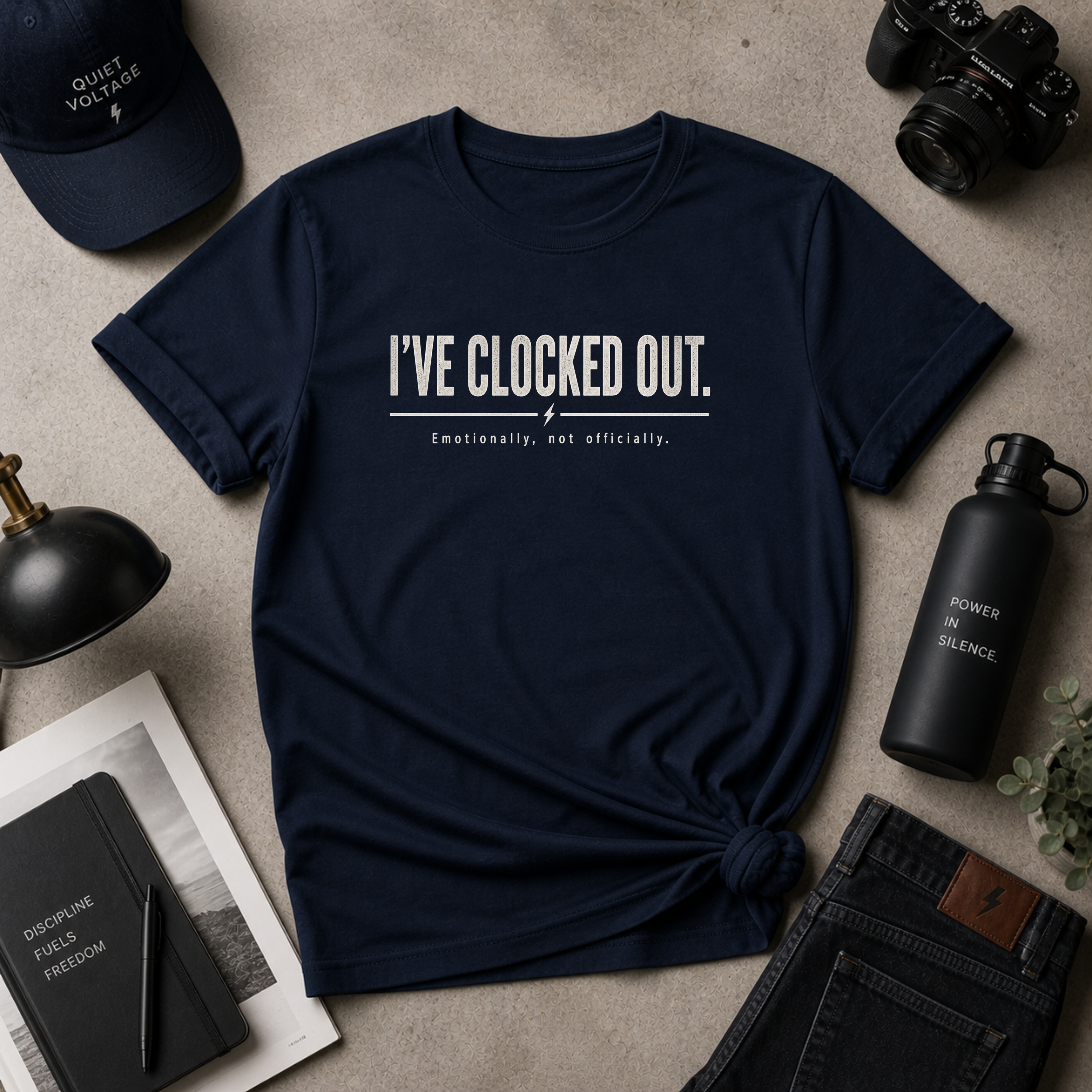 Clocked Out Tee