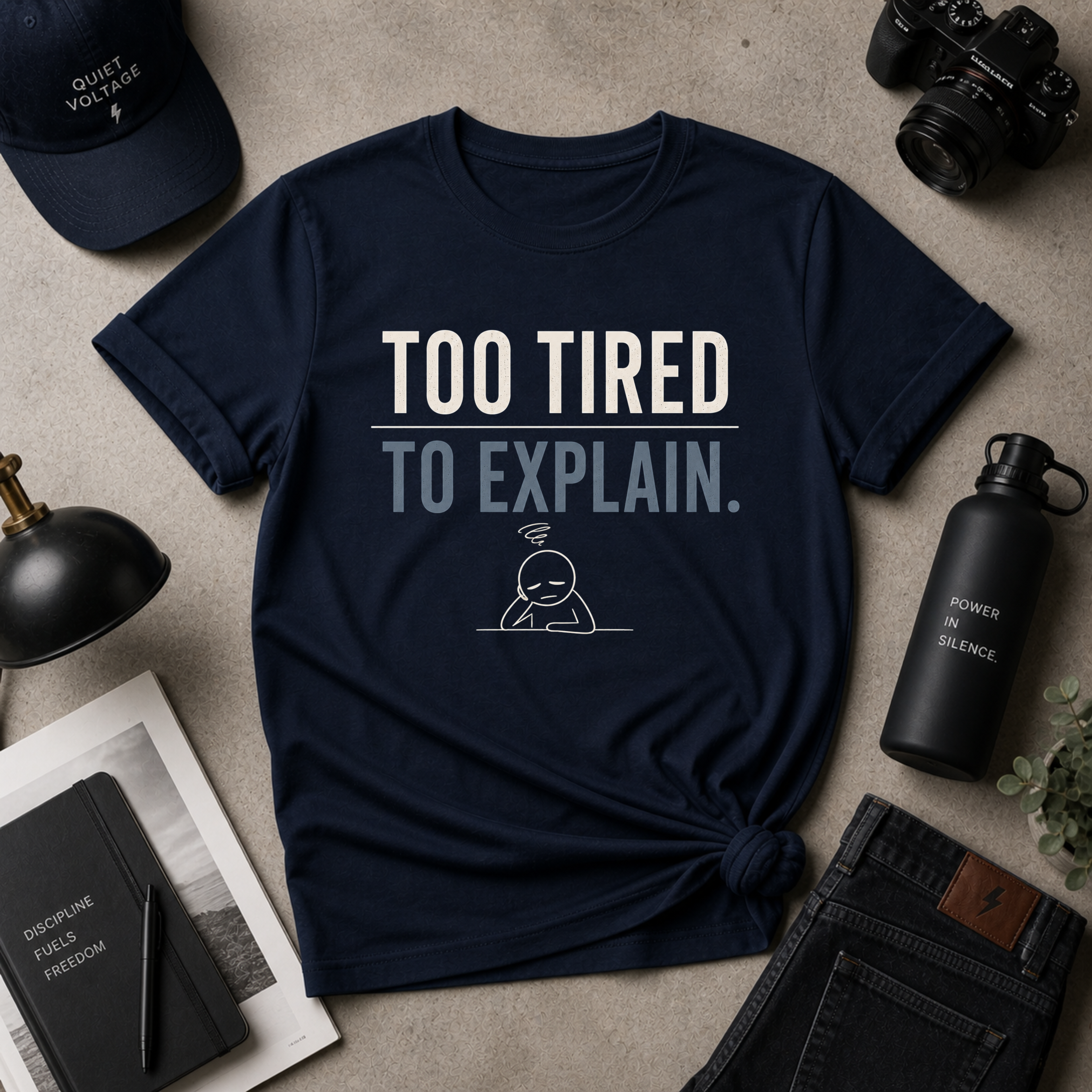 Too Tired Tee