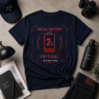 Social Battery 2% Tee