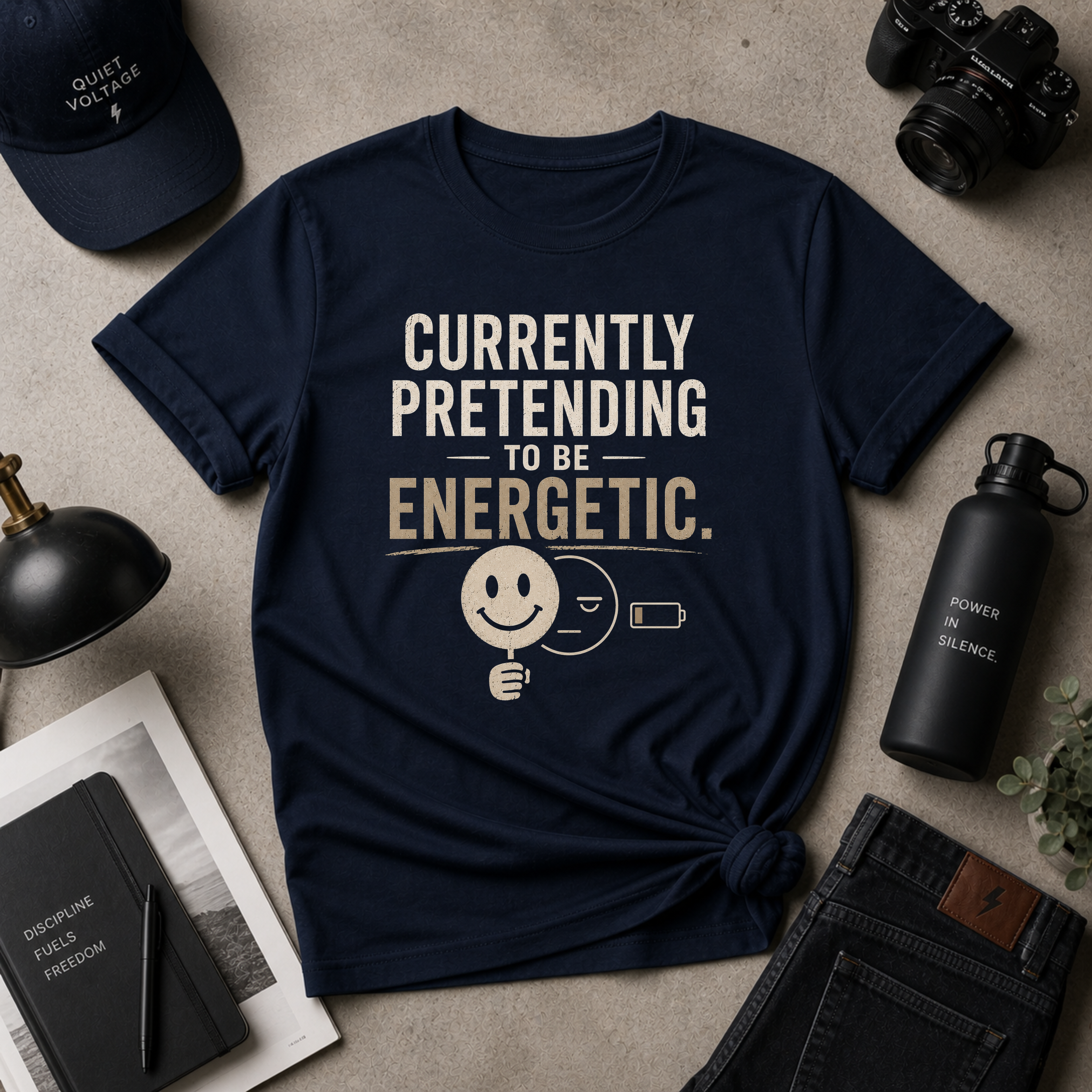 Pretending To Be Energetic Tee