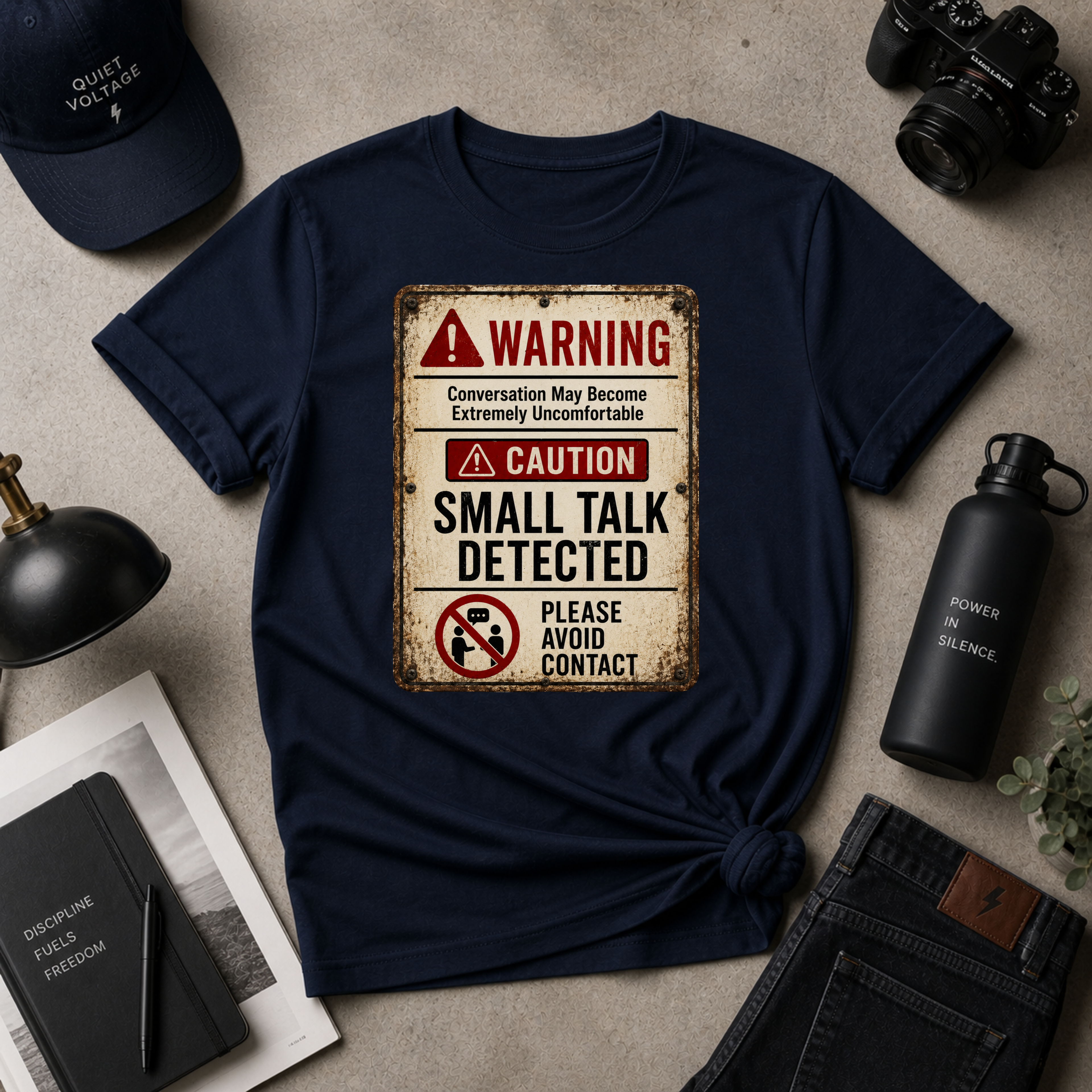 Small Talk Detected Tee