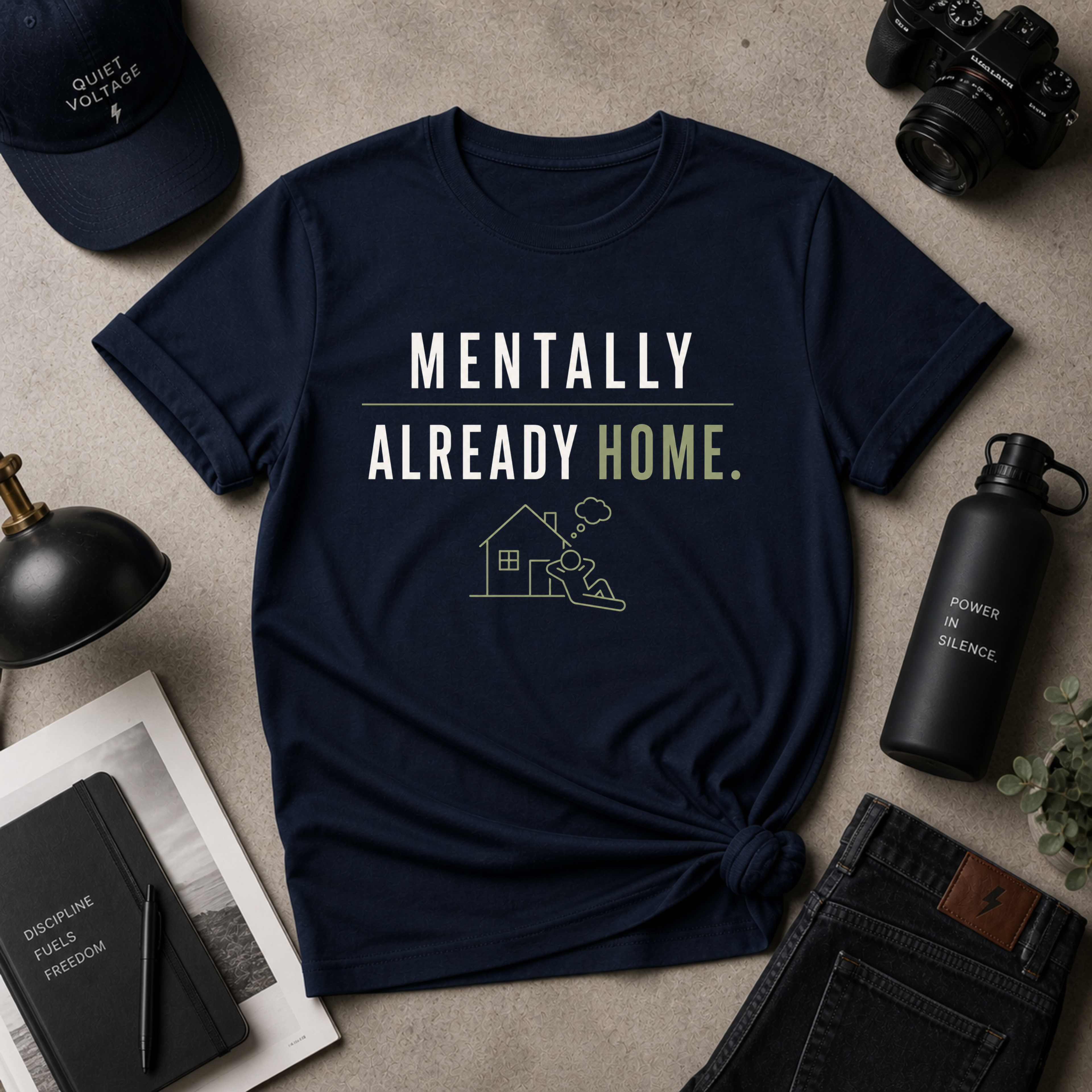 Mentally Already Home Tee