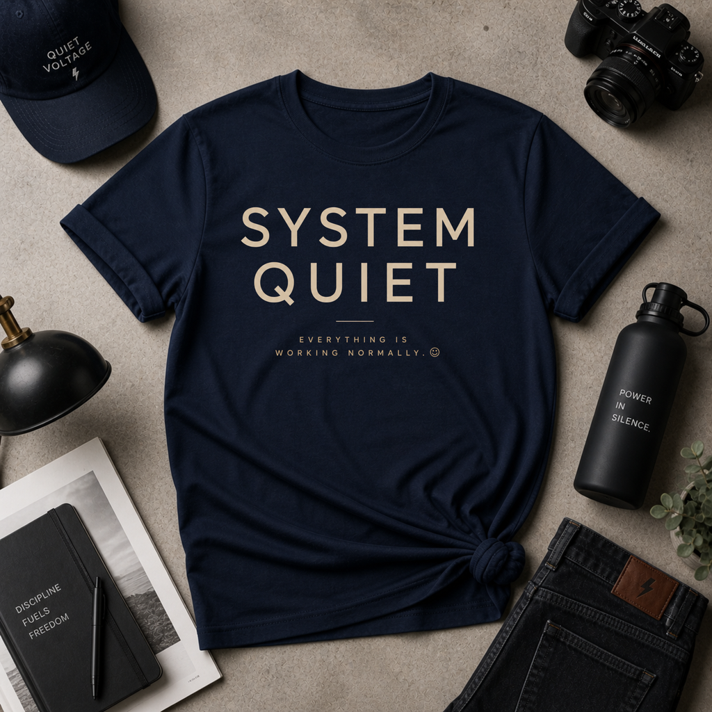 System Quiet Tee