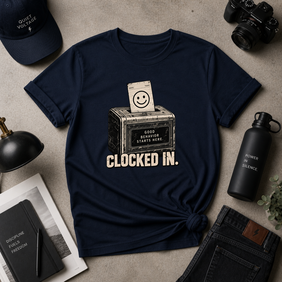 Clocked In Tee